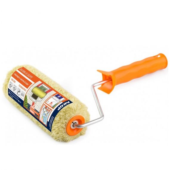 Валик ЭКСПЕРТ 180*6мм желтый ворс 75335618