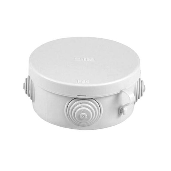 Коробка распаячная о/у д=80мм гл.50мм