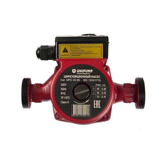 Циркуляционный насос Unipump UPС 25-60 180 отопление 50058