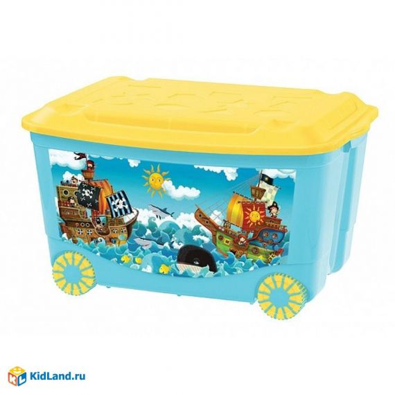 Ящик для игрушек на колесах 580*390*335   431380902, изображение 2