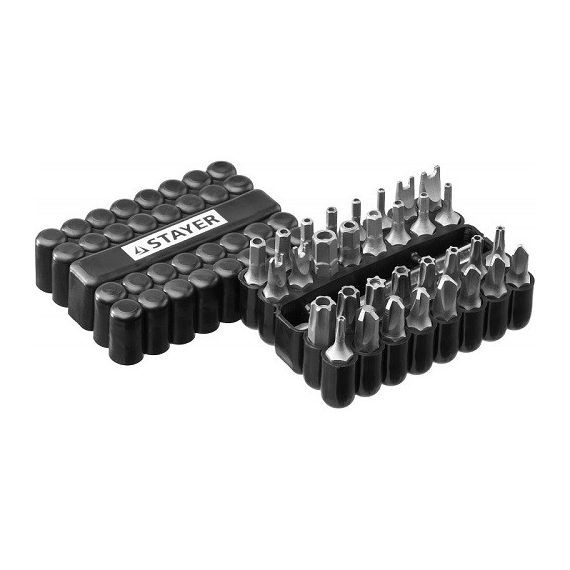 Набор бит STAYER 33пред  26084-H33