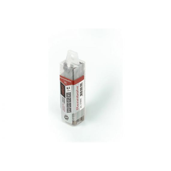 Сверло по металлу 6,5*101мм HSS-Co Р6М5К5 Rennbohr  668065