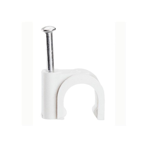 Крепеж для кабеля № 6 круглый 100шт