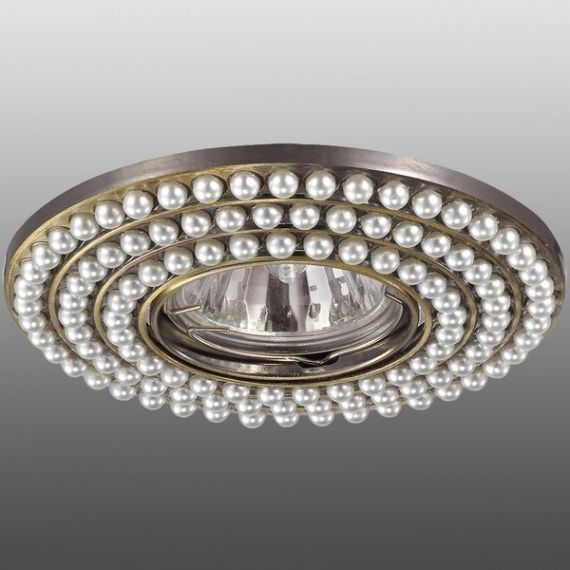 370143 NT15 095 Светильник встр. бронза IP20 GX5,3 50W 12V