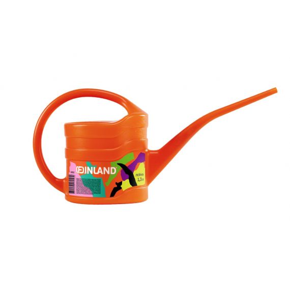 Лейка 1,3л FINLAND оранжевая  2052