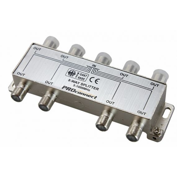 Сплиттер на 8ТВ 5-1000МГц
