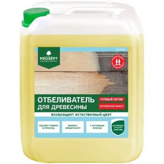 Отбеливатель для древесины PROSEPT ECO 50 5л  012-5