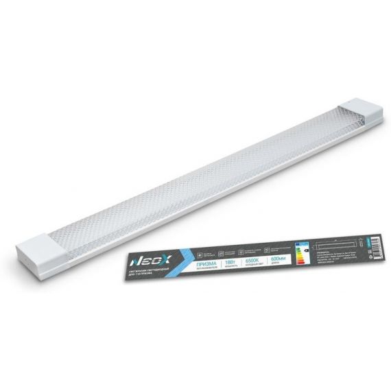 Светильник светодиодный ДПО-110 ПРИЗМА 18Вт 230В 6500К 600мм IP40 NEOX 3134