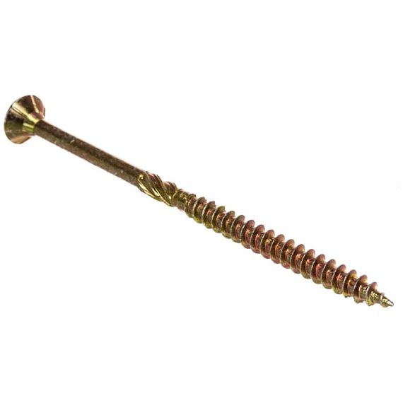 Шуруп с/нарез. д/дерева потай 5*90 1шт желтый цинк CS05090/310509