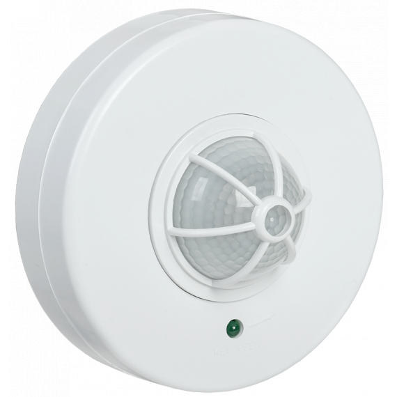 Датчик движения ДД024 1100Вт 6м IP33 бел IEK LDD11-024-1100-001