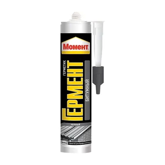 Герметик битумный Гермент черный 300мл   265473