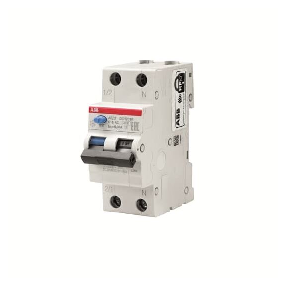 Автомат дифференциальный ABB DSH201R AC C 1Р+N 10А 30мА 4,5кА (2CSR245072R1104)