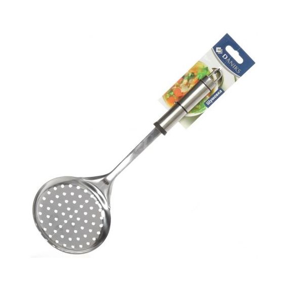 Шумовка нерж Daniks, Стандарт, YW-KT006B-4/D-006