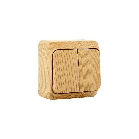 ЭТЮД Выкл.ВА10-002D 2кл о/у сосна  21901/134013