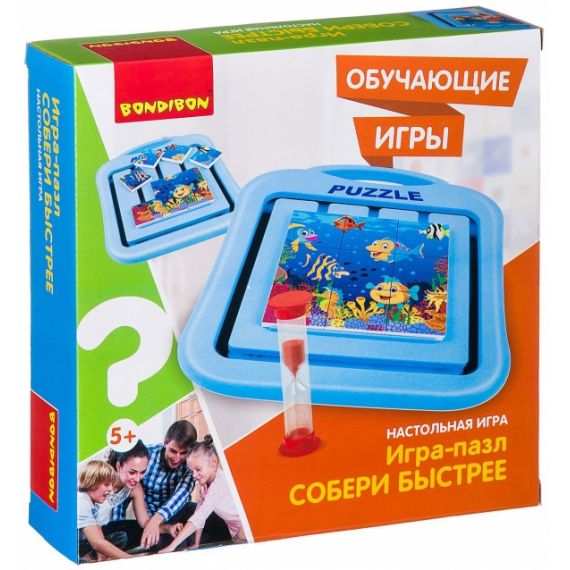 Bondibon Настольная игра Собери быстрее