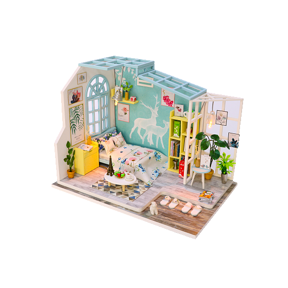 Конструктор интерьерный "Румбокс. Летний сон", с подсветкой Hobby Day