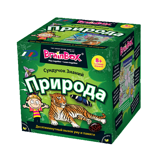 Настольная игра "Сундучок знаний" - Природа, Brainbox