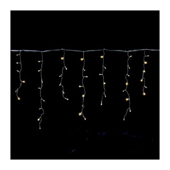 Гирлянда светод. А-056 WW 180LED 5*0.6м  Бахрома