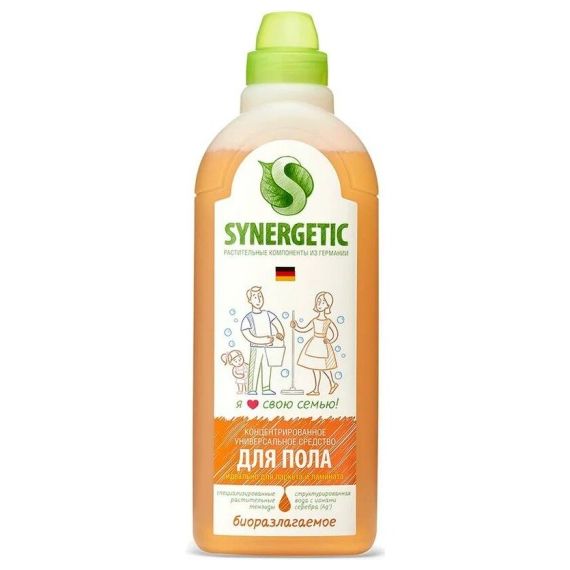 Средство универсальное для мытья поверхностей 1л Synergetic  101100/8