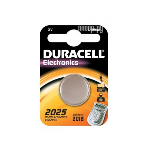 Элемент питания CR2025 Duracell