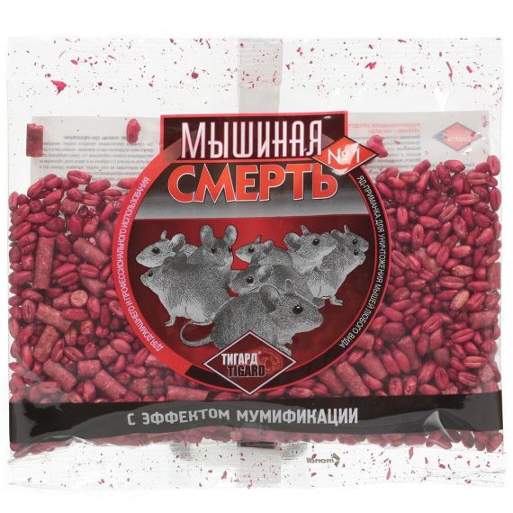 Мышиная смерть №1 (100г) зерно