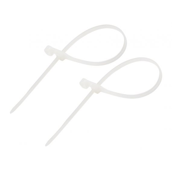 Хомут под винт nylon 150*3,6 100шт бел.  REXANT