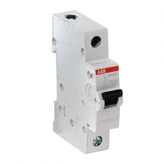 Автоматический выключатель ABB SH201L C25 1Р 25А 4,5кА (2CDS241001R0254)