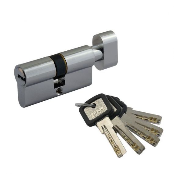 Механизм цилиндровый Нора-М ЛПУВ-60 (30-30) хром