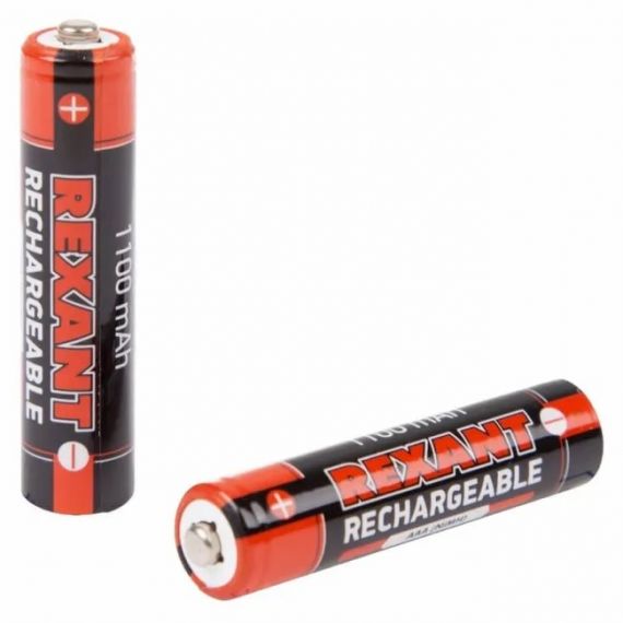 Аккумулятор AАA/HR03, 1,2В, 1100мАч, 1 шт,Ni-MH блистер REXANT 30-1411