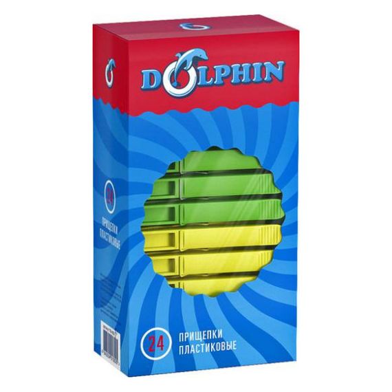 Прищепки пластмассовая 24шт ПБ-003/400-432