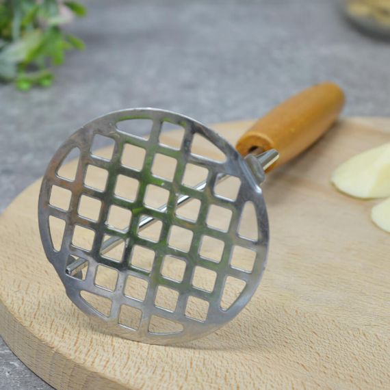 Картофелемялка с деревянной ручкой  МС-2-264