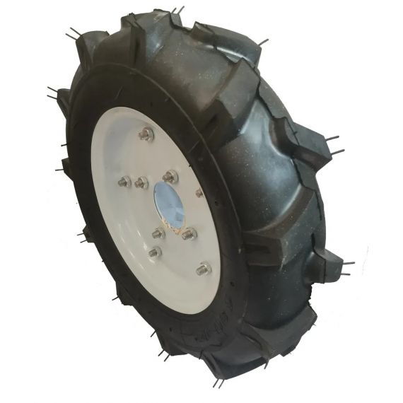 Колесо пневм.(шина+камера+ диск)  4.00х10 "Елочка" 01.015.00084