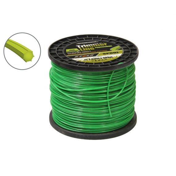 Леска триммерная 2,4*309м семиуг. Rezer GENERAL  03.007.00085