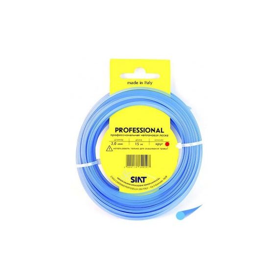 Леска триммерная PROF. 2,0*15 круг SIAT