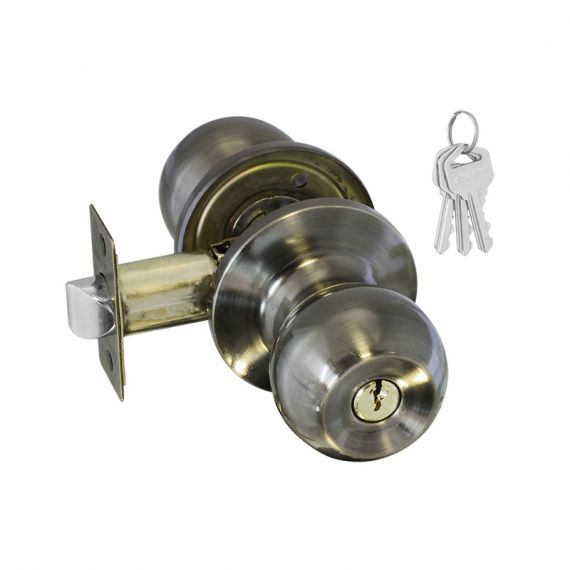 Защелка межкомнатная ISPARUS ЗШ-01 старая бронза 16789