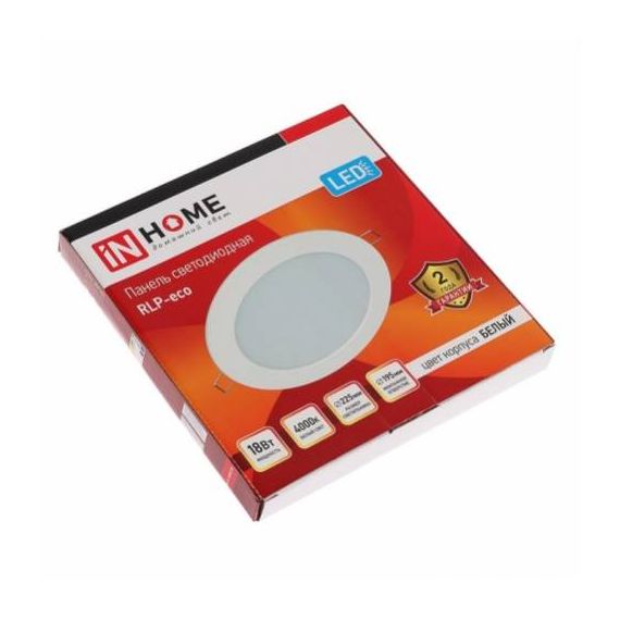 Панель светод. RLP-eco 18Вт 160-260В 4000К 1440Лм 225/205мм бел 7984