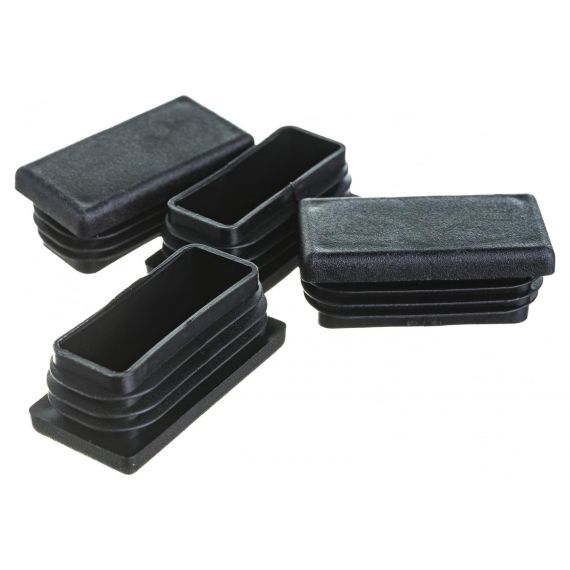 Заглушка для стальных труб прямоугольная 20*40мм  751810