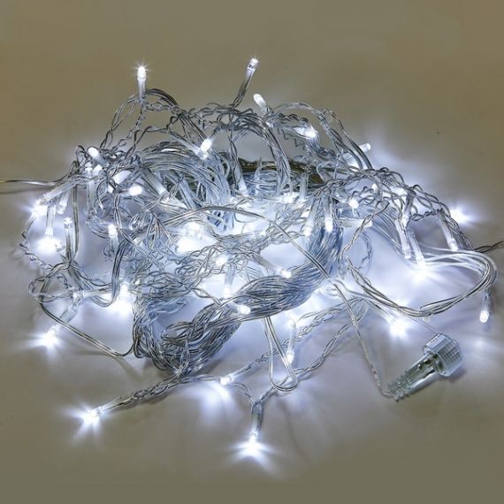 Бахрома светод с эффектом мерцания 50м 880 свет-в ULD-B50006-880/TTK  WHITE IP44/UL-00013126