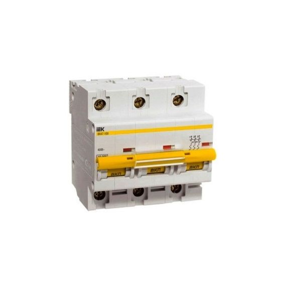ИЭК Выключатель автом.3Р80А (ВА 47-100)  MVA40-3-080-C