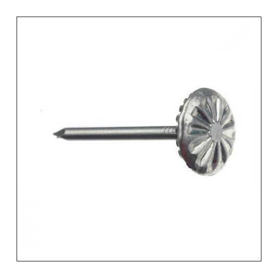 Гвозди мебельные 1,6-1,8*25 белые