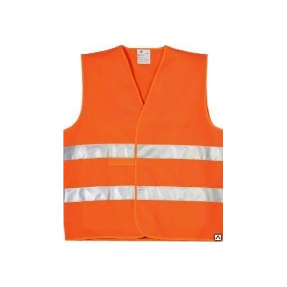 Жилет сигнальный-1 всесезонный ( оранж.)