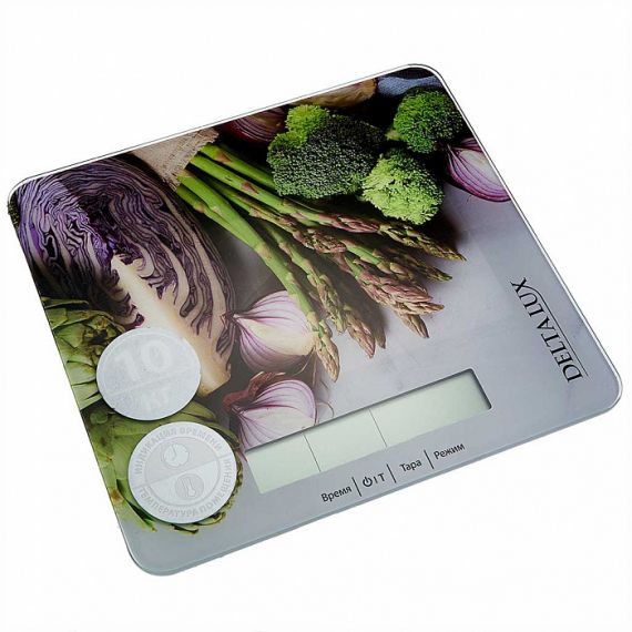 Весы настольные DELTA LUX DE-003KE 10кг Витаминный микс