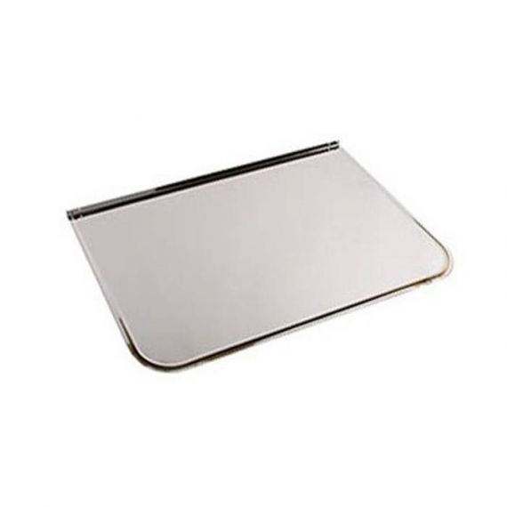 Лист предтопочный нержавейка зеркальная 1000х1000мм