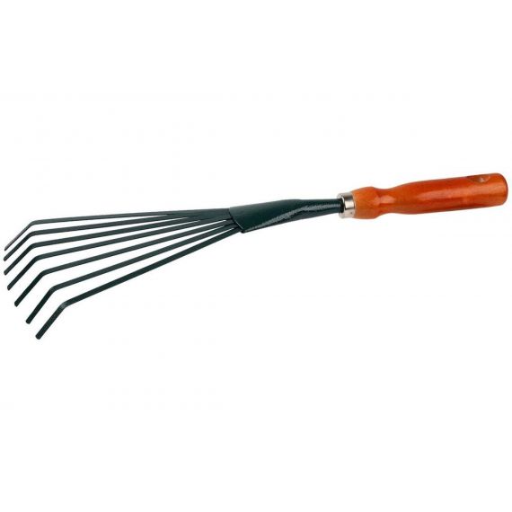 Грабельки GRINDA веерные с деревянной ручкой 390мм  8-421253