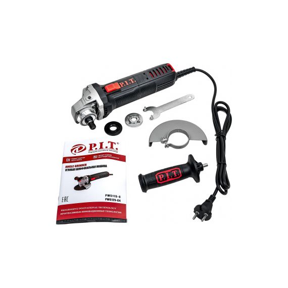 Шлифмашина угловая электрическая P.I.T. PWS125-C4