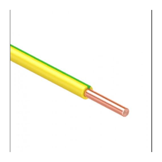 Провод ПВ-1(ПУВ)  6,0 Ж/З  ГОСТ