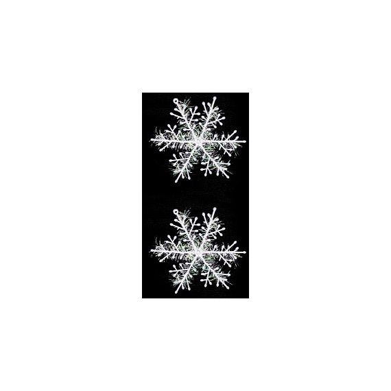 Украшение елочное СНЕЖИНКА 3 шт. МС-1903100