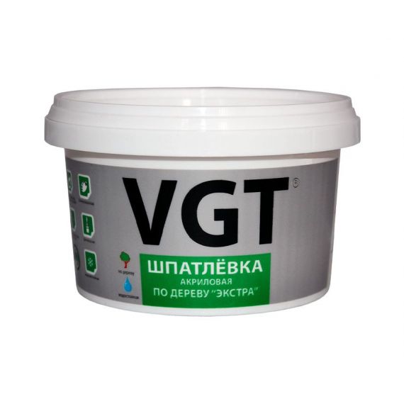 Шпатлевка по дереву ЭКСТРА венге 0,3кг ВГТ  45019
