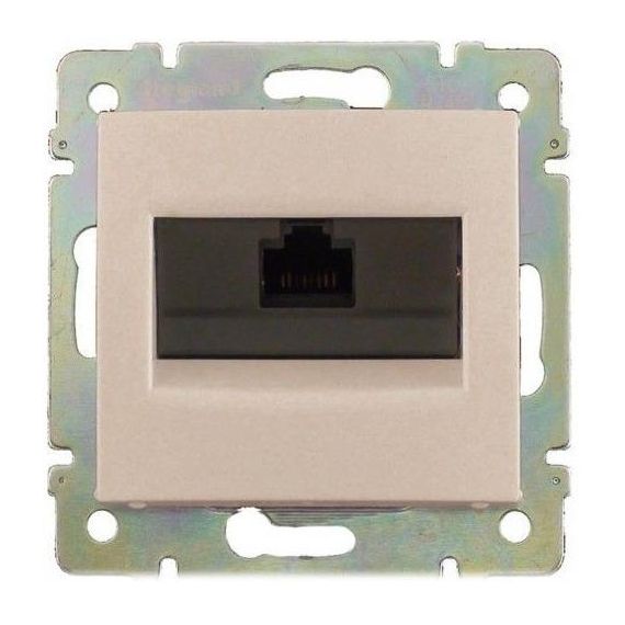 ЛЕГРАНД Розетка Компьютер. крем.