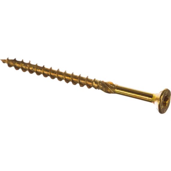 Шуруп с/нарез. д/дерева потай 3,5*50 1шт желтый цинк ТХ15  СS 03550/ 313550